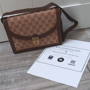 GUCCI VINTAGE CONVERTIBLE BAG